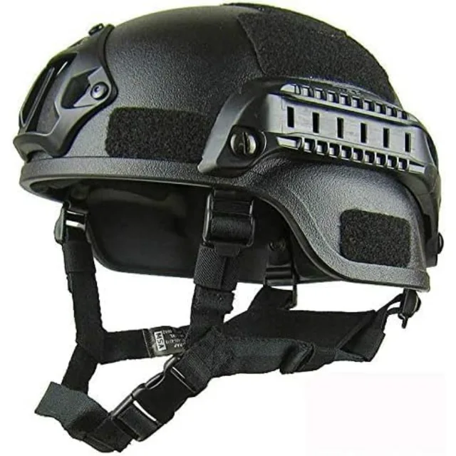 Tactical Full Face Helmet MICH ABS - Detachable Goggles & NVG Bracket for Airsoft CS Outdoor Wargame Protective Gear 2 Tactical Full Face Helmet MICH ABS - Detachable Goggles & NVG Bracket for Airsoft CS Outdoor Wargame Protective Gear 2