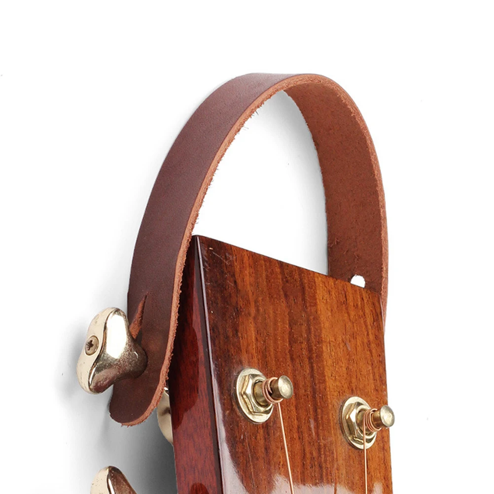 

Guitar Sling Headstock Strap Hanger No Drill Tie Lanyard Acoustic Accessories Ukulele Supplies Guitar Tools
