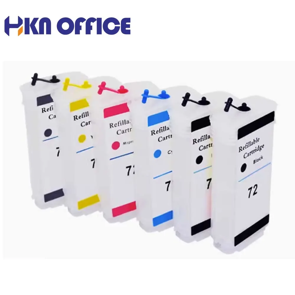 Refill Ink Cartridge For HP 72 for HP Designjet T610 T620 T770 T790 T1100 T1120 T1200 T1300 T2300 with ARC Chip