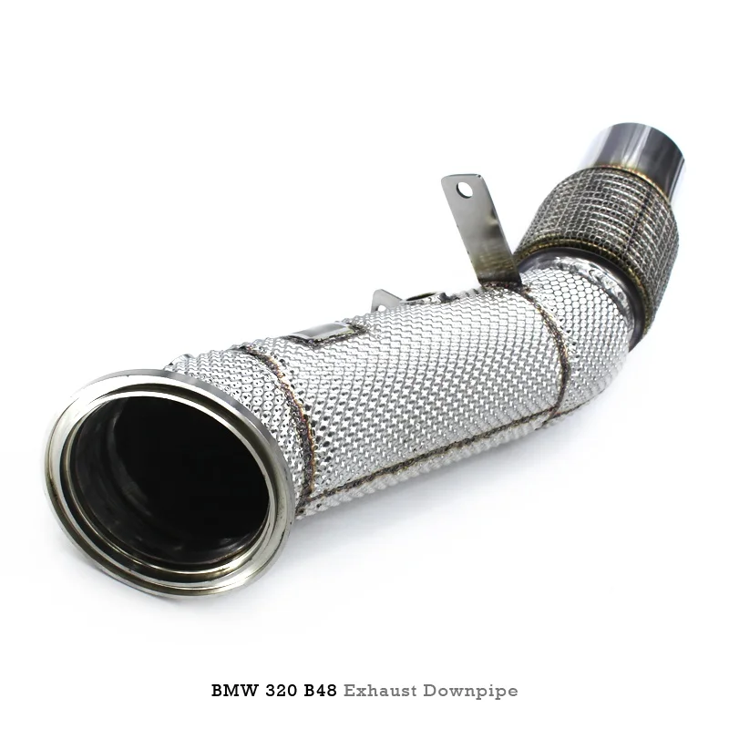 

Head Section High flow Pipes Exhaust Pipes branch downpipe Exhaust Pipe with catalyst for BMW 320 B48 2.0T 2019-2022