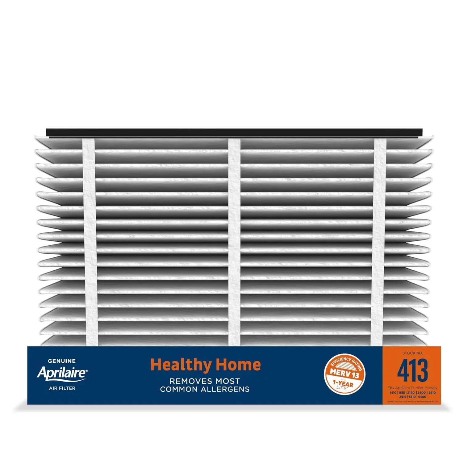 

413 Replacement Filter for AprilAire Whole House Air Purifiers - MERV 13, Healthy Home Allergy, 16x25x4 Air Filter (Pack of 4)