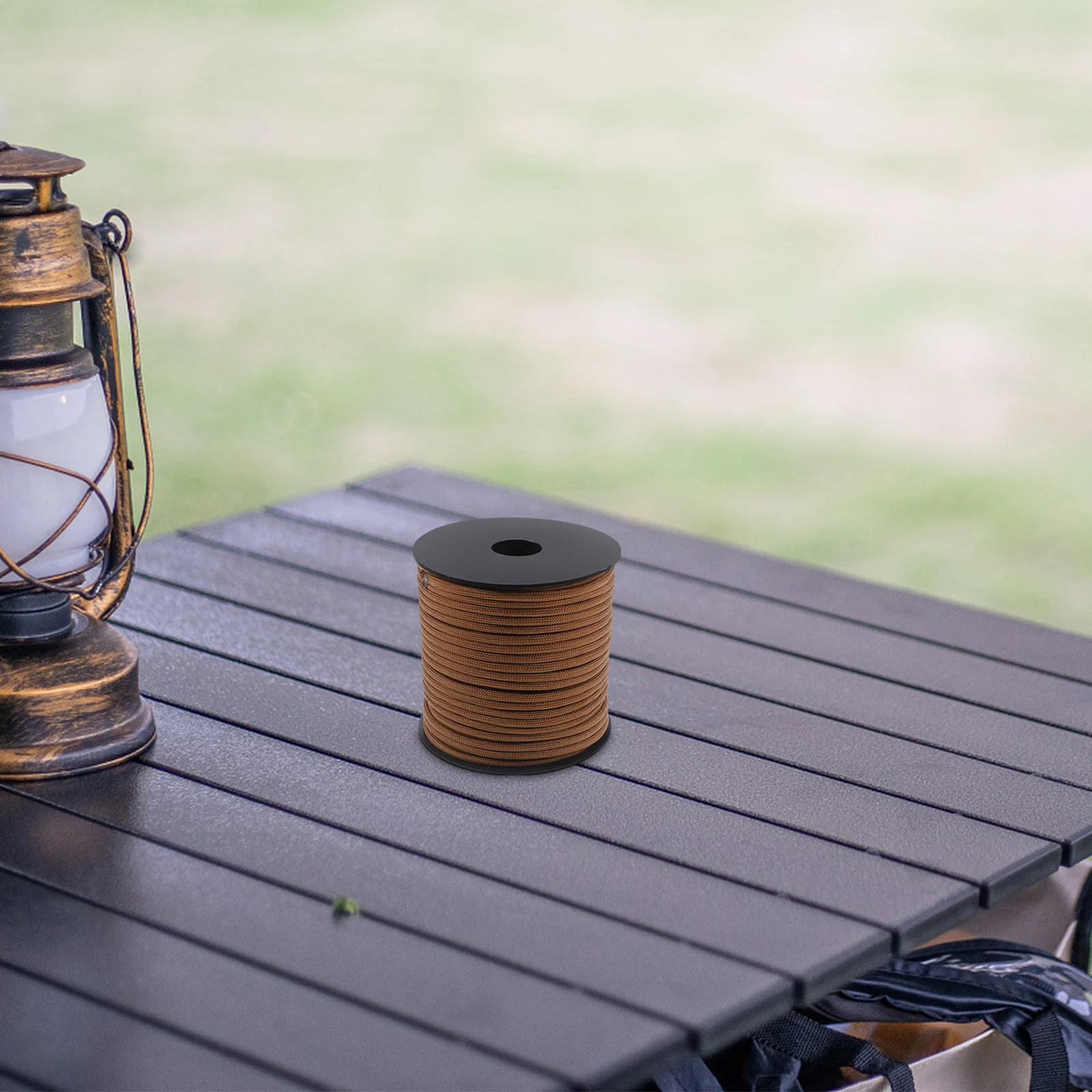 

50M 4Mm 9-Strand Umbilical Cord Rope High Strength Weather Resistant For Tent Camping Hiking Outdoor Survival Fixed Pulling