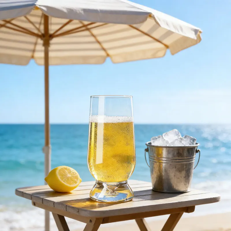 Kreatives Kristallglas-Becher 100ml/335ml/370ml Exquisites Goldfolien-Weinglas Weizenbier-Becher Craft-Bier-Glas Party-Zubehör