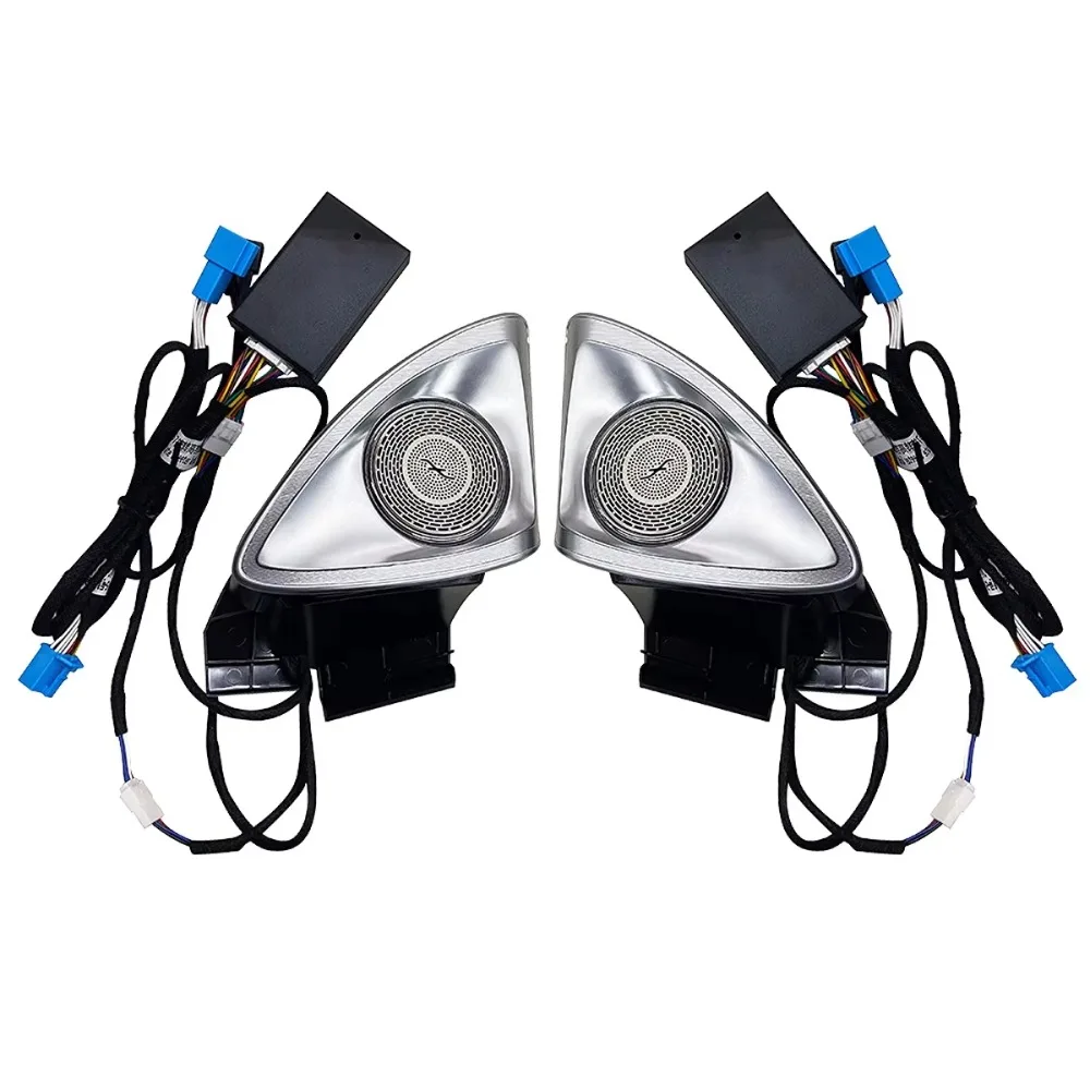W257 Rotating Tweeter 64color Ambience Light For Benz CLS-class 2018-2023 Retrofit Ambient Light 4D Rotating Treble RearAirVent