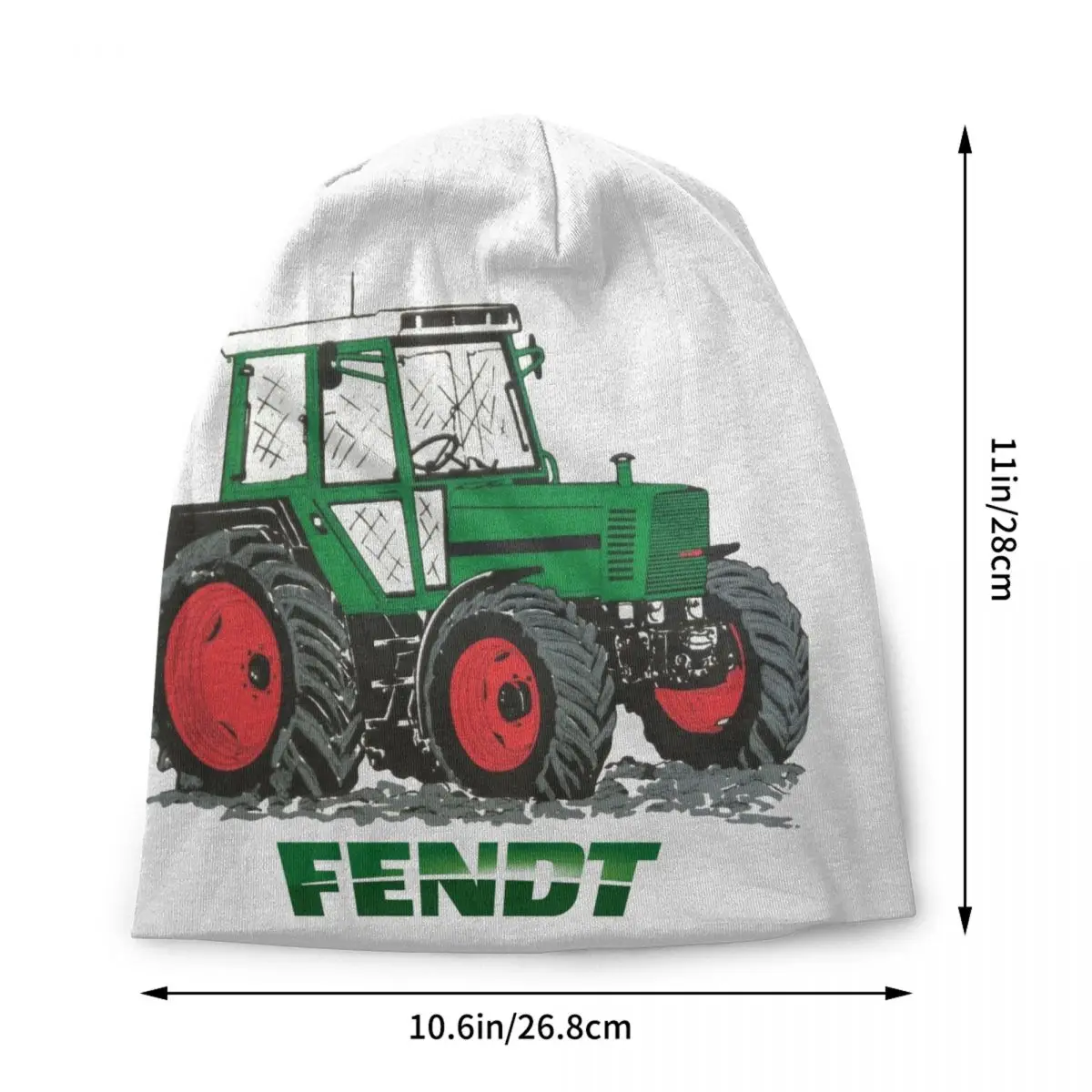Fendt Tractor Beanie Cap Unisex Winter Warm Bonnet Homme Knitting Hats Hip Hop Outdoor Skullies Beanies Hats For Men Women