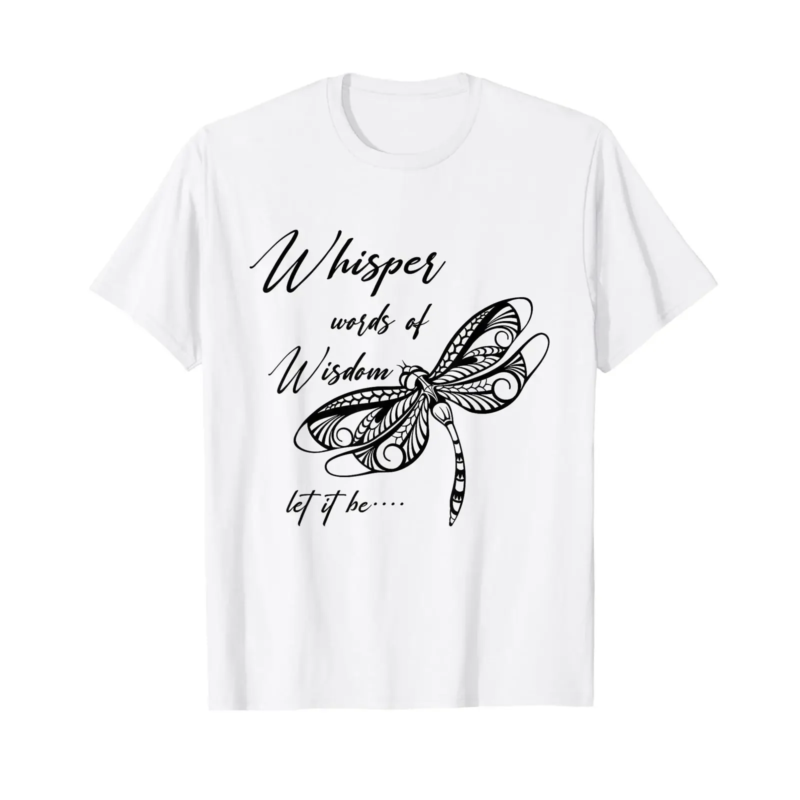Music Lover Motivational Quote Whisper Word of The Wisdom T Shirt vintage Washed graphic Slightly Top For Everyday Wear