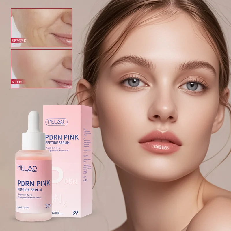 

Pink Peptide Essence Original Liquid Brightening Skin Tone Repair Barrier Moisturizing Hydrating Firming Antioxidant Skincare