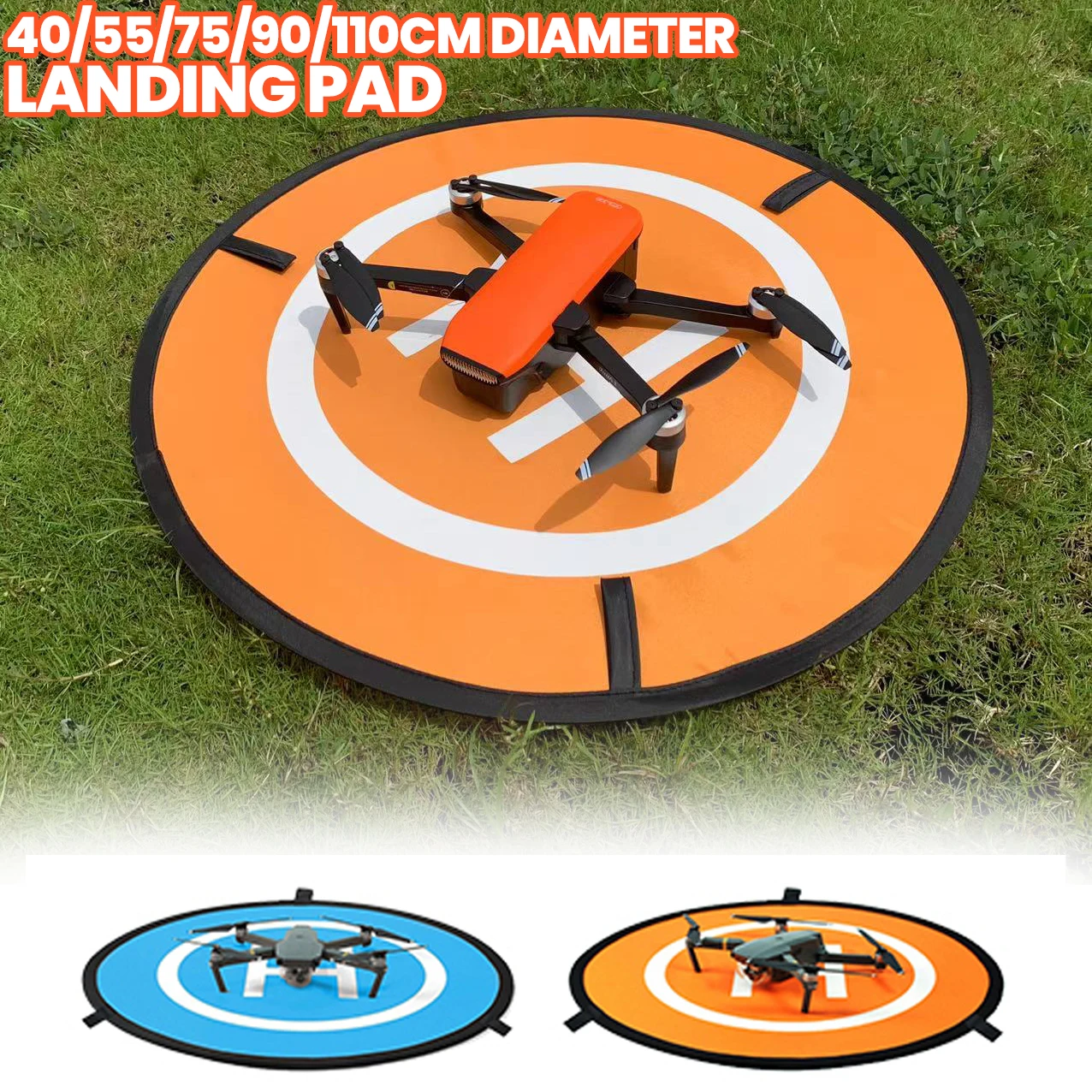 

Посадочные площадки 110 см 90 см, аксессуары для квадрокоптеров для дрона, 55 см, 75 см, складная посадочная площадка, коврик для радиоуправляемого дрона, фартук для парковки квадрокоптера