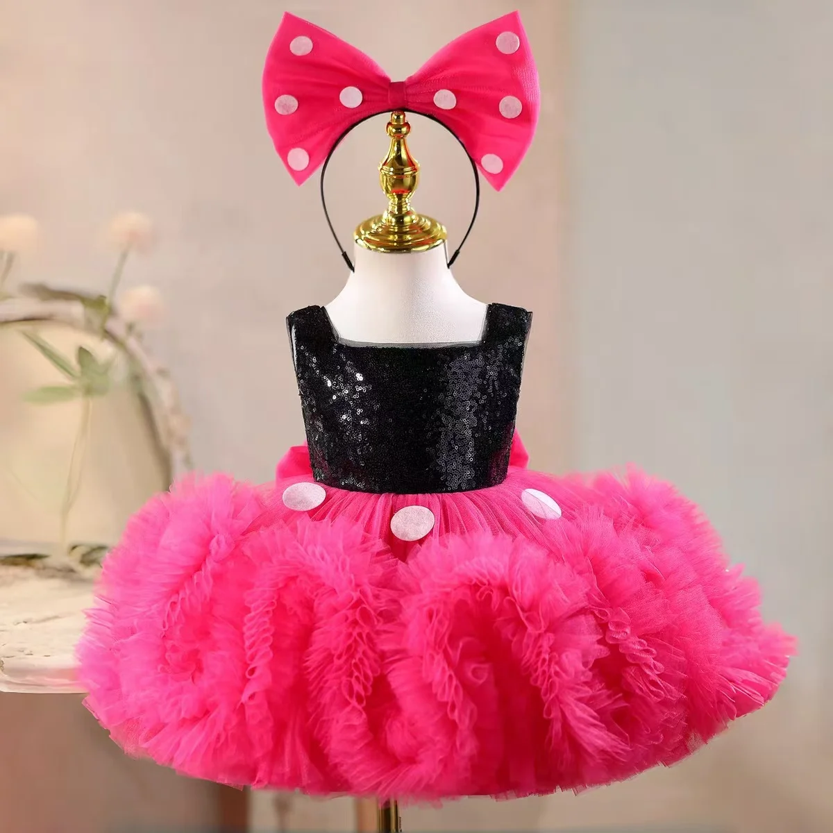 

Элегантное детское платье Dreamy Vow D188 цвета фуксии, длиной до колена, для девочек, на свадьбу, день рождения, фестиваль, вечеринку, конкурс красоты, торжественное платье принцессы