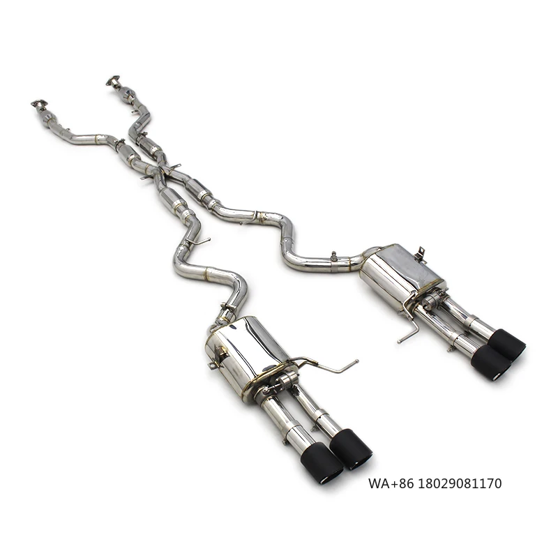 

Выхлопная система OEM Vacuum Valve Catback для M3 E92/E90/E93 4.0L 2008-2013, даунпайп с катализатором, глушитель из нержавеющей стали