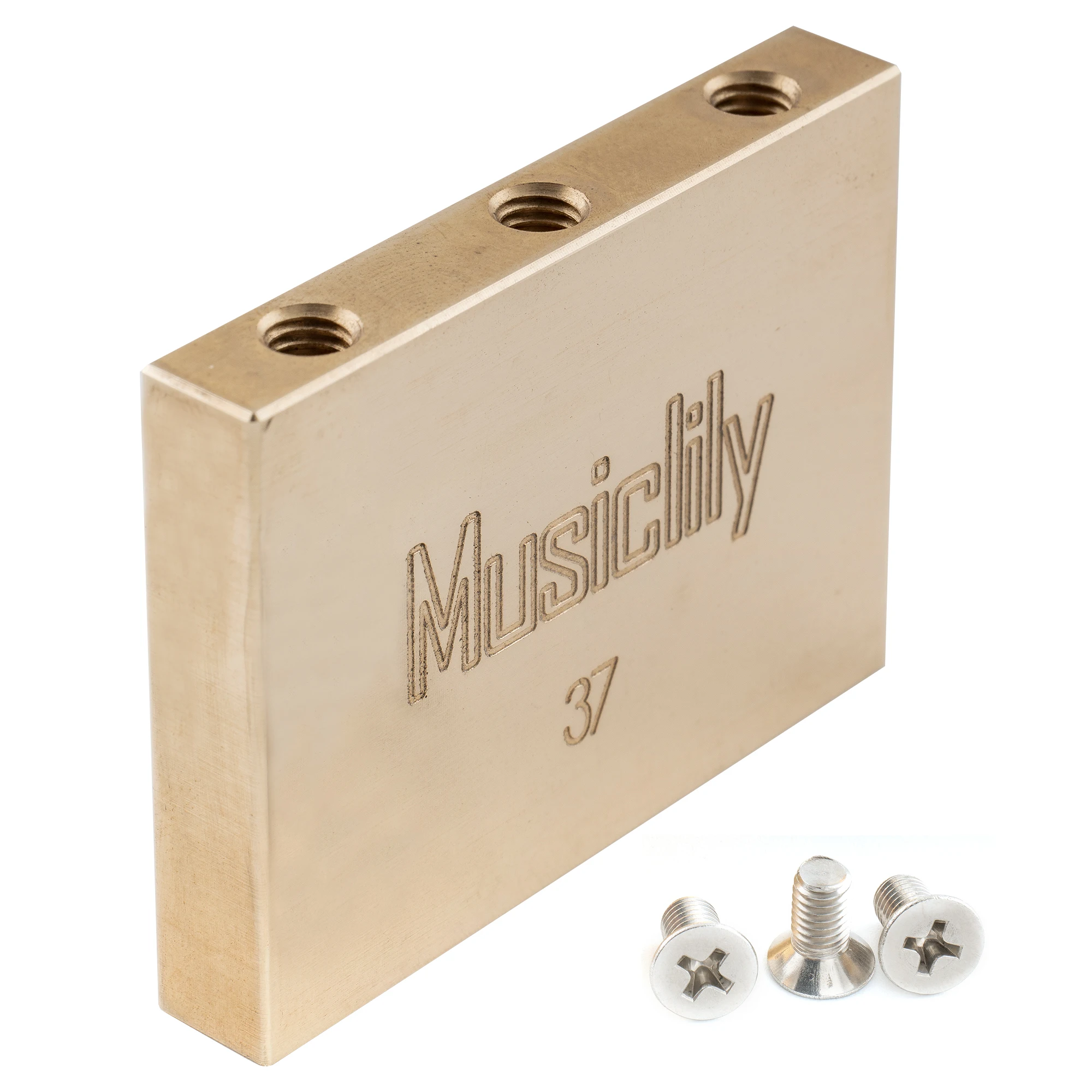 Musiclily ウルトラ 32mm/34mm/37mm/42mm フルソリッドブラス/スチール