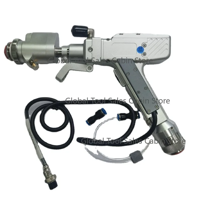 multifunctional laser head CO2 & fiber laser cutter + welder cleaner for 5 in 1 handheld metal laser welding machine