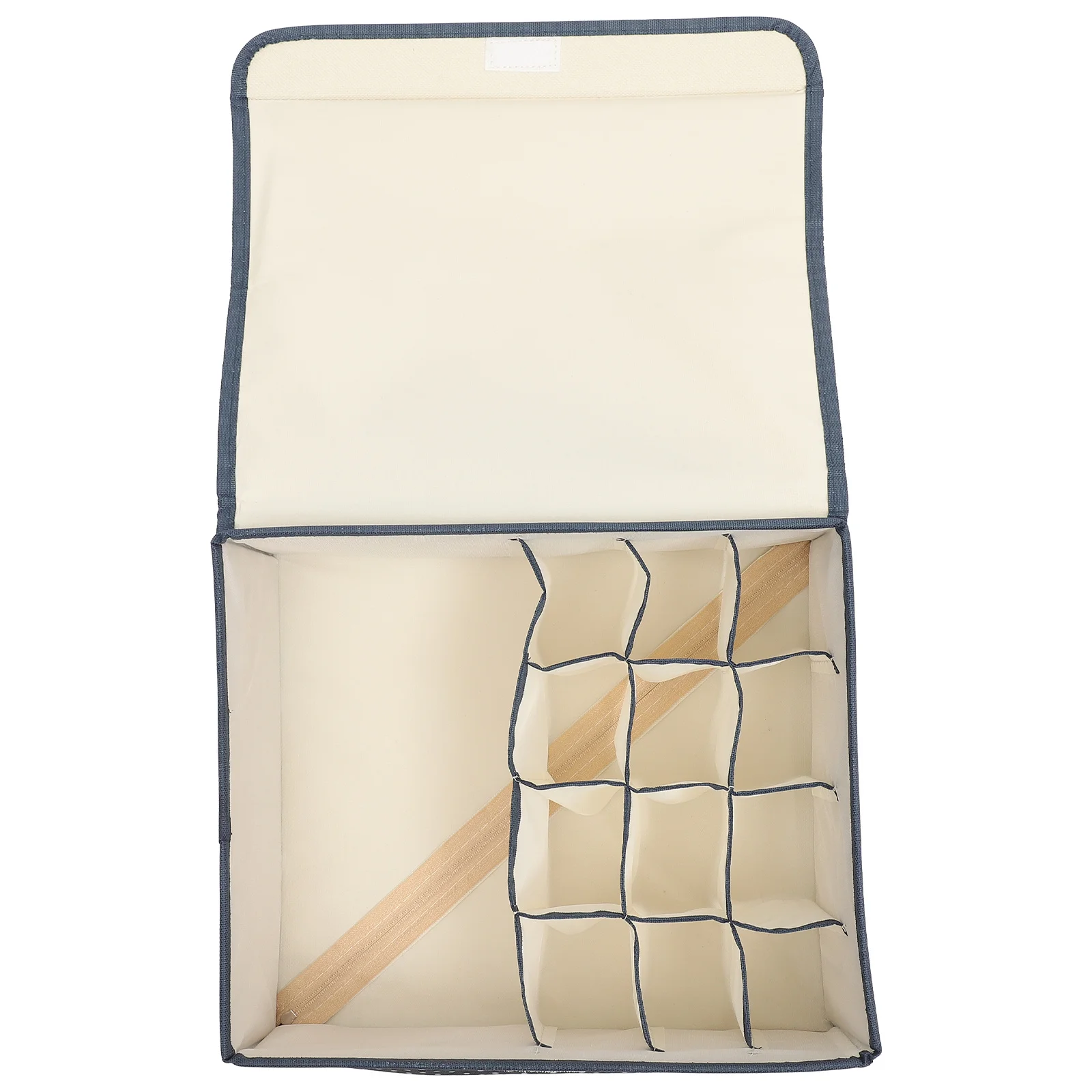 

Underwear Organizer Box Foldable Drawer Storage For Socks Bras Ties Belts Scarves Baby Clothes Oxford Cloth Container