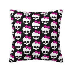 Monster High Anime Pillow Cover Decoration Cushions Throw Pillow for Sofa Double-sided Printing