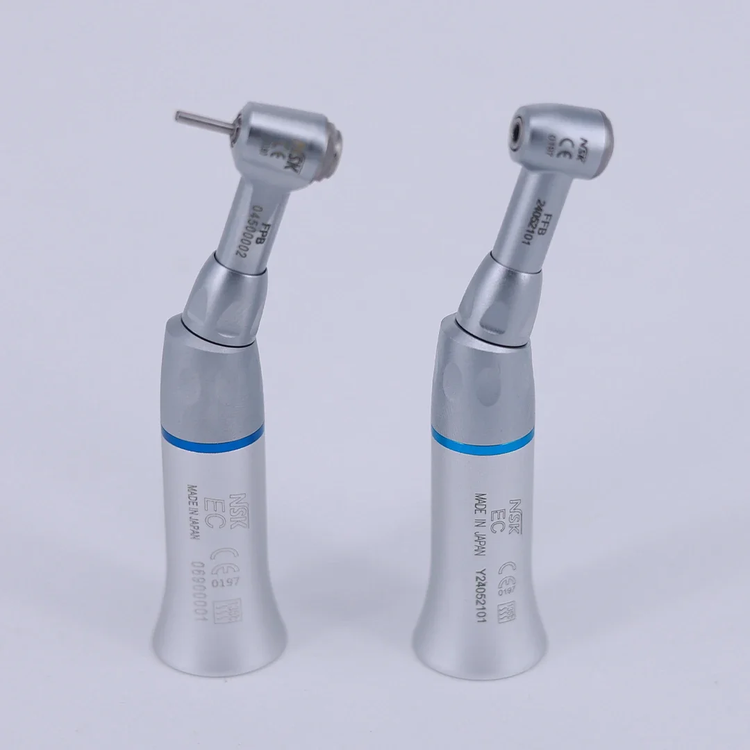 NSK FFB/FPB Dental 1:1 Direct Drive Contra Angle Low Speed Handpiece Contra Angle Handpiece CA-burs Ø 2,35 mm/FG-burs 1,6 mm