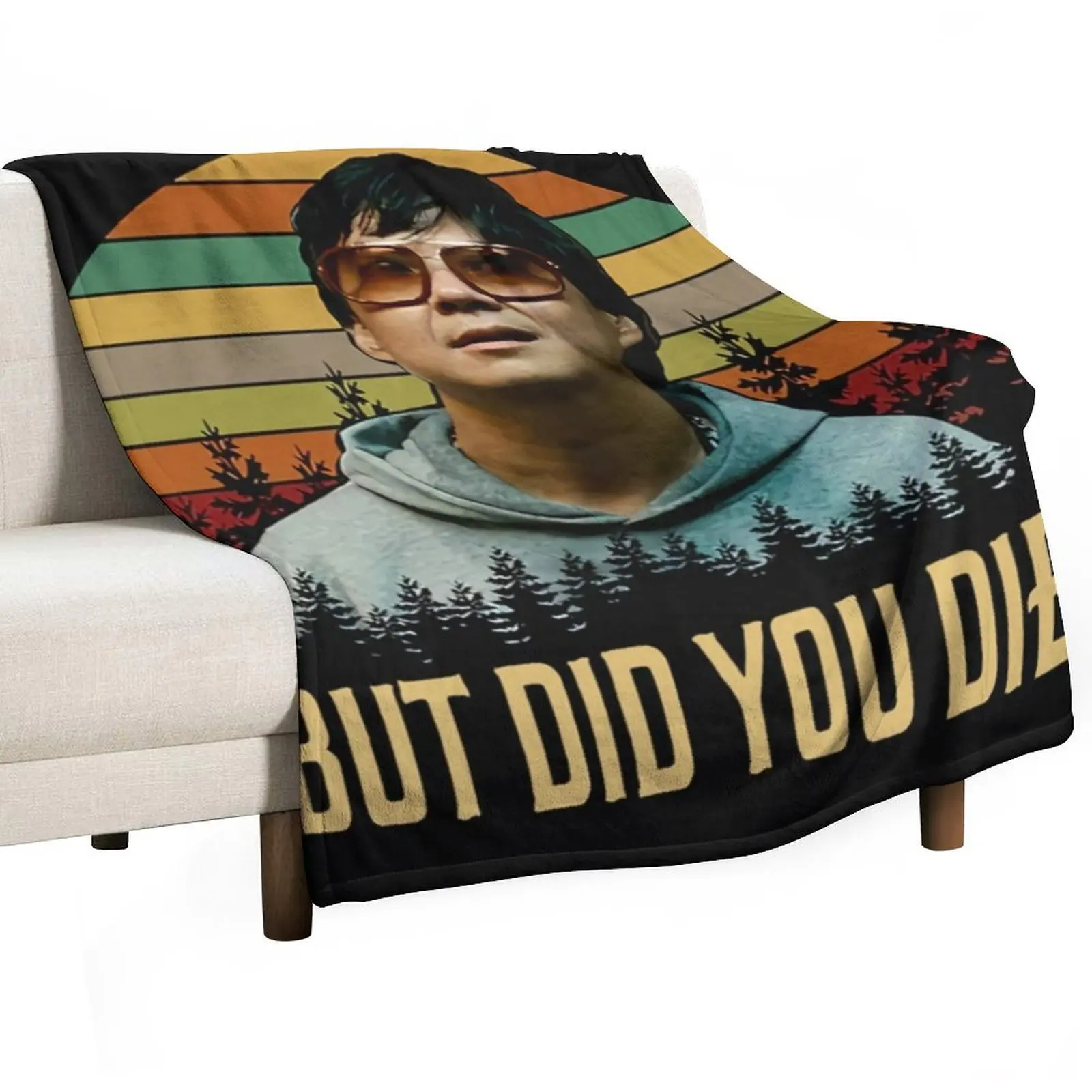 But Did You Die Shirts, Mr. Chow The Hangover Shirt, Movie Poster Gifts, Custom Shirt, Vintage Retro Throw Blanket