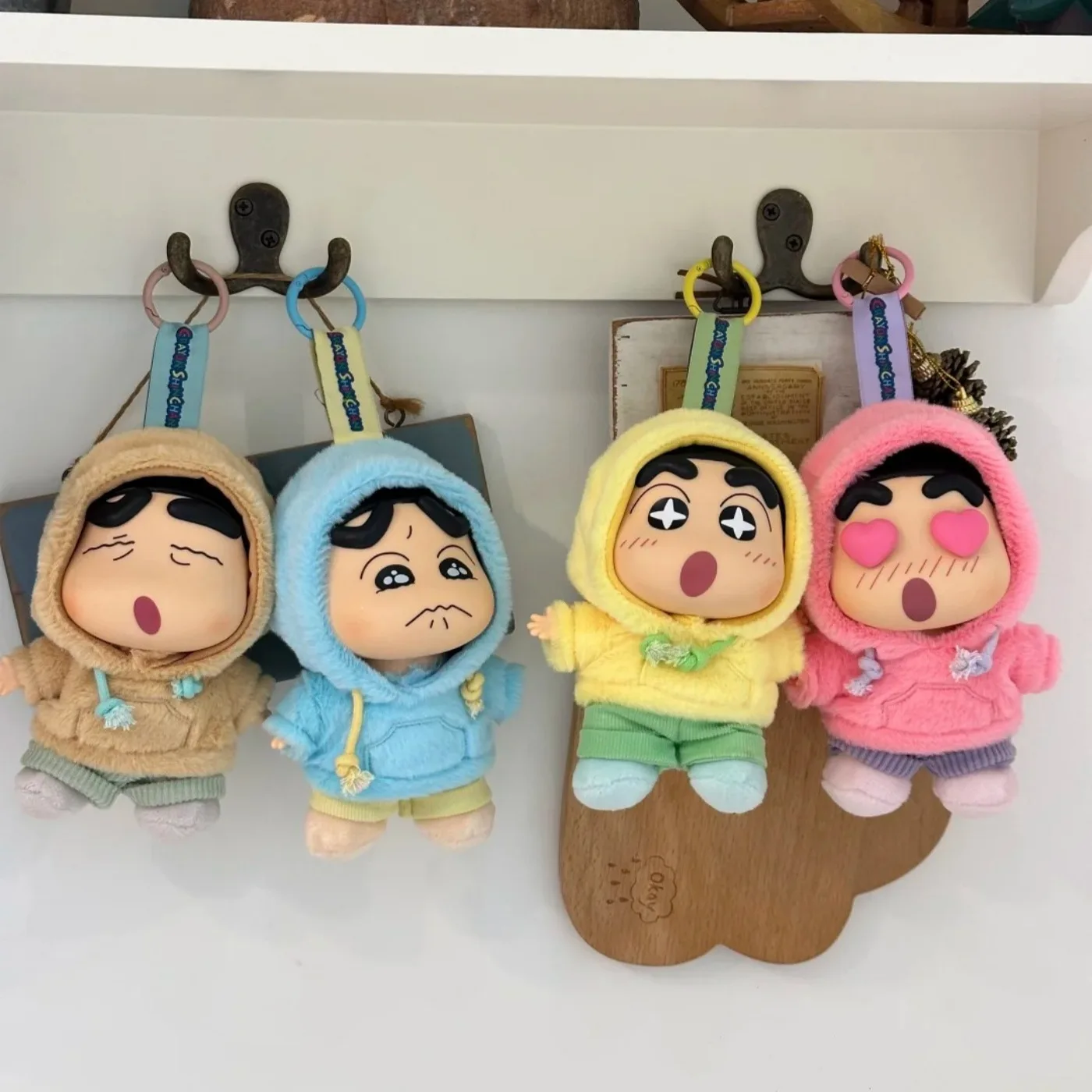 

Genuine Crayon Shin-Chan Emotional Dopamine Series Blind Box Vinyl Pendant Cute Collection Desktop Ornament Fashion Trend Gift