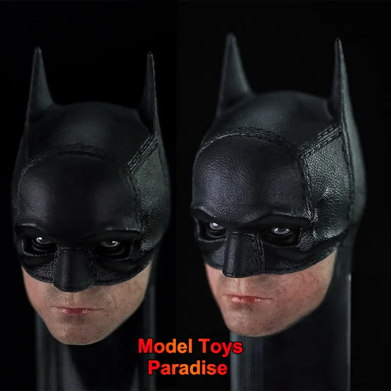 

Фигурка Бэтмена в масштабе 1/12, темный рыцарь, супергерой, с подвижными глазами и головой, подходит для 6-дюймовых тел фигурок MCF MEZCO