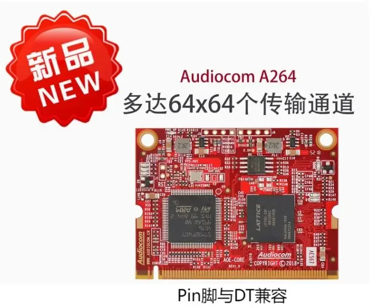 Audiocom DT AES67 Audio Network Transmission Interface Module 64x64 A264