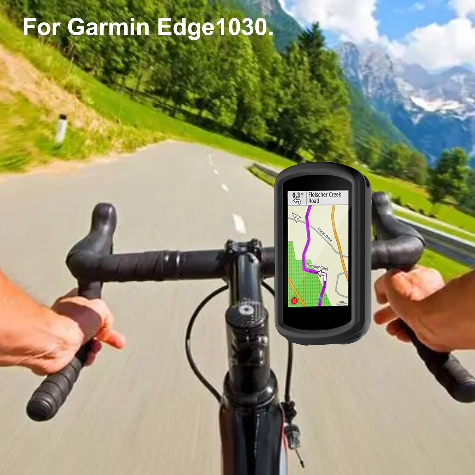 Силиконовый защитный чехол-накладка, аксессуары, Совместимый Чехол с велосипедным GPS и секундомером jiamer Edge1030 /1030