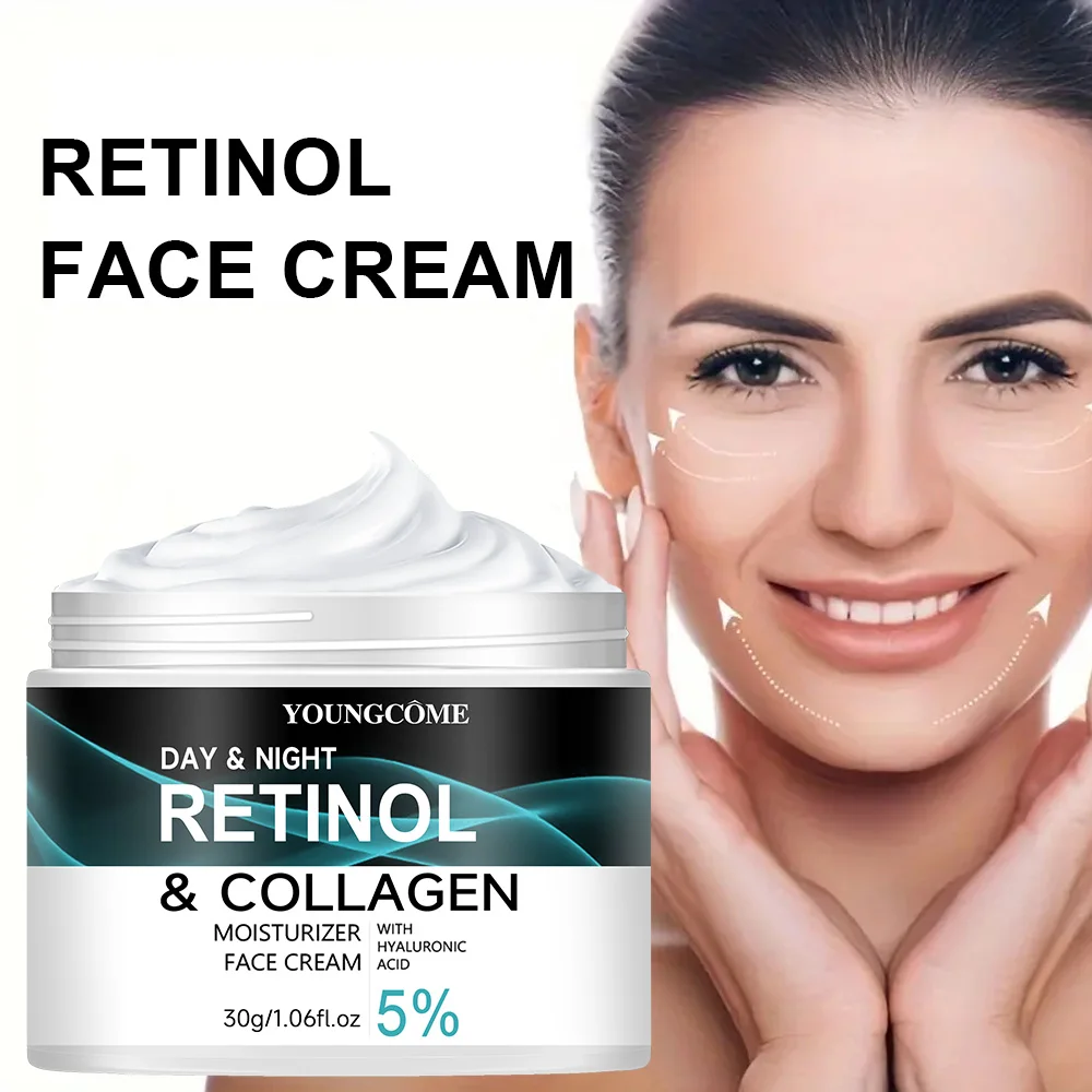 Retinol Retinol Cream Promotes Skin Elasticity and Luster Moisturizing Lifting Firming Collagen Facial Whitening Creams Whitening Smooth - Aliexpress Deal