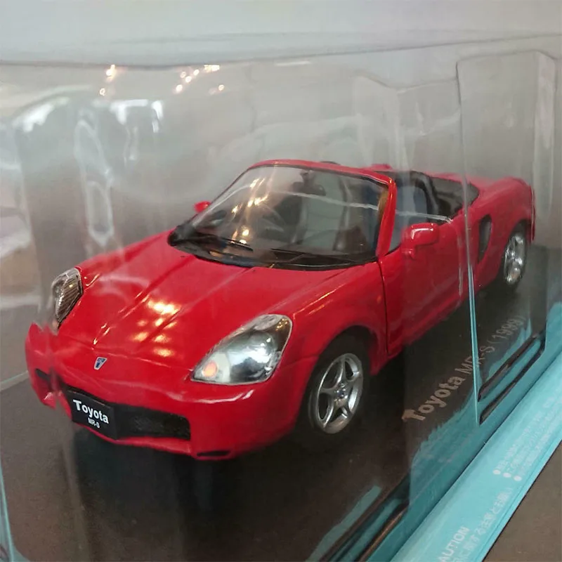 IXO Diecast 1:24 Scale Toyota MR-S 1999 Sport Car Simulation Alloy Car Model Static Display Collectible Toy Gift Souvenir