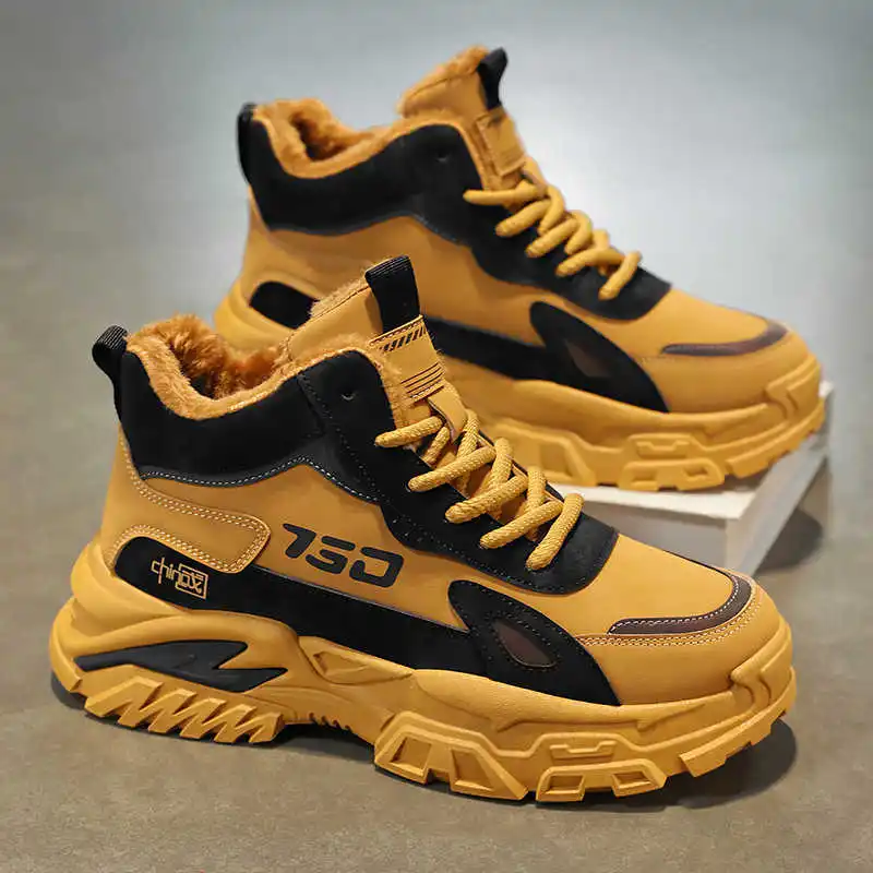 Zapatos de suela grande con suela de goma para botines, zapatillas de deporte para mujer, botas altas blancas, deporte, importadores de Bity, cuidador, nueva promoción rápida