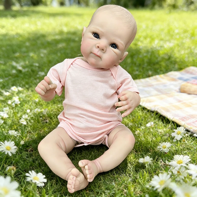 

Кукла реборн Бетти, 45 см (18 дюймов), с хлопковым телом, высококачественная, ручная роспись