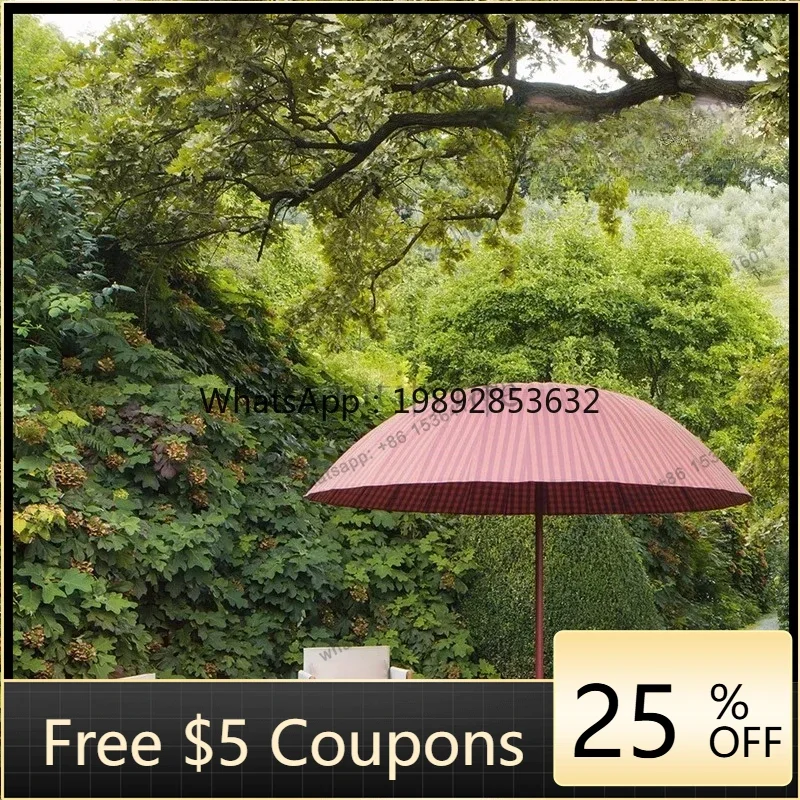 FF Creative design Garden umbrella with seat cushion Personalized layout Casual lazy sun umbrella Outdoor parasol