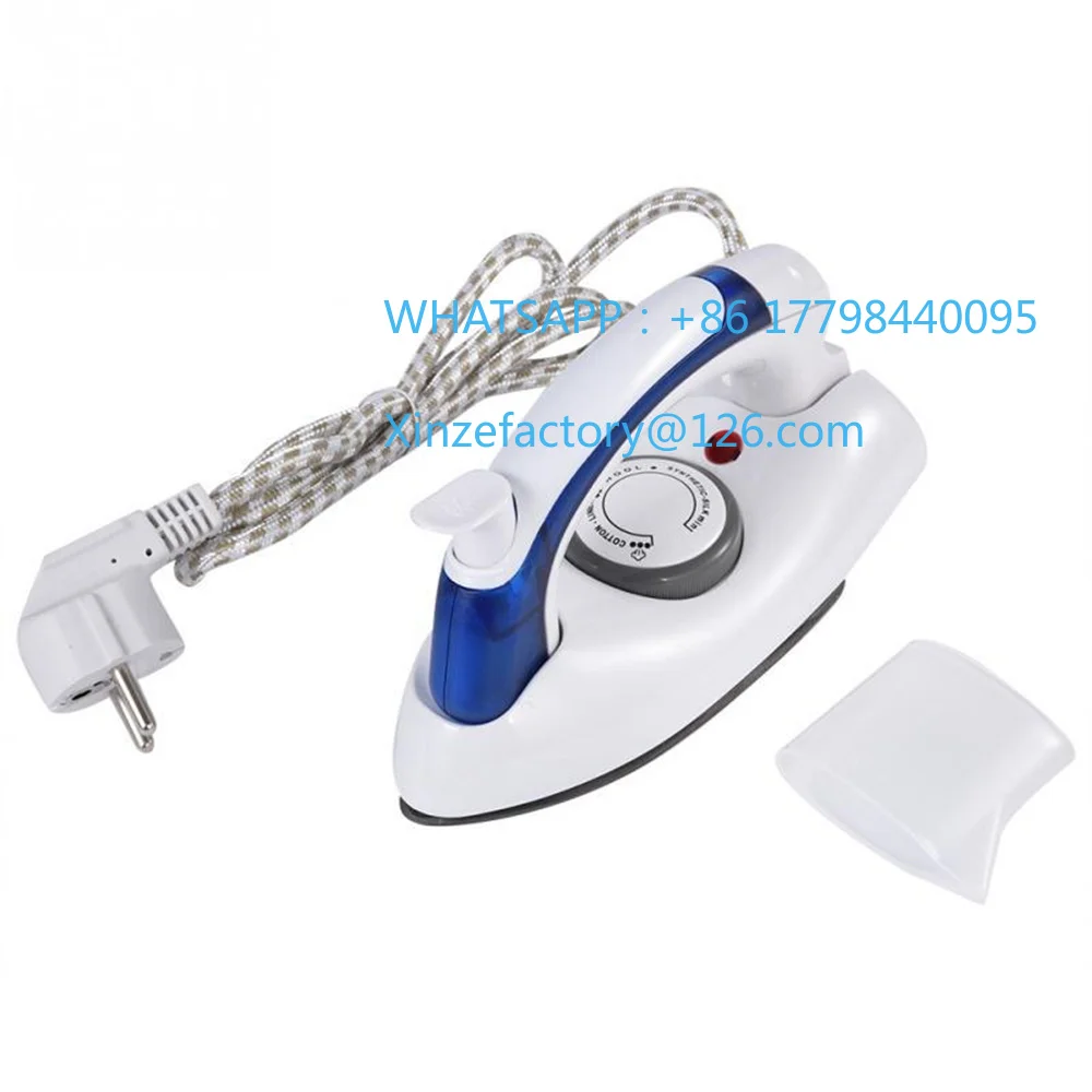 Customizable 700W Hot Mini Electric Portable Foldable Steam Iron Clothes For Home Travelling Soleplate Utility Tool Cloth EU/US