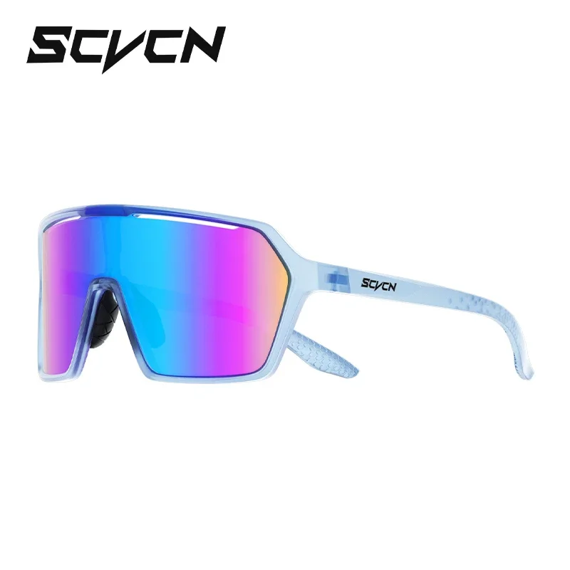 SCVCN New Photochromic Cycling Sunglasses Road Mtb Bike Glasses UV400 Sports Running Drving Goggles Men Women Bicycle Eyewear