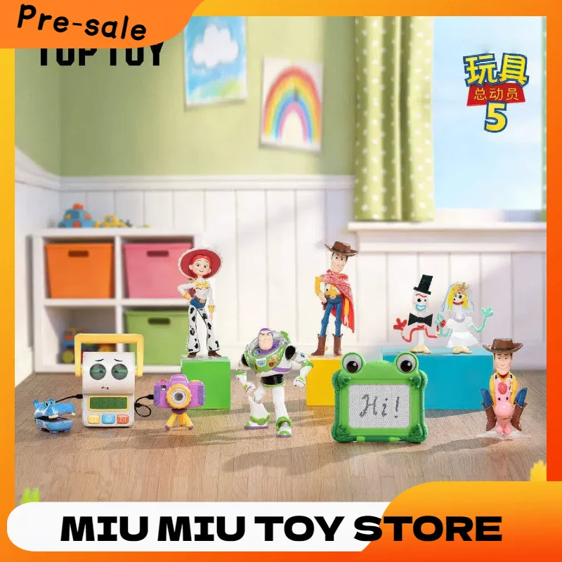New TOPTOY Toy Story 5 Forever Friends Blind Box Action Figures