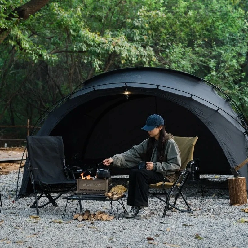 

Fishing Picnic Equipment Chair Outdoor Camping Foldable Portable Chair Aluminum Alloy High Back Recliner
