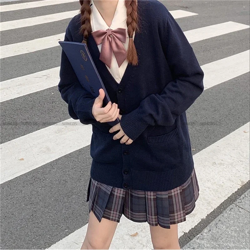 

COSda@Spring Autumn Women's Knit Cardigan Sweater G/Navy Blue Casual Thin Coat Knitted Female Jacket Elegant OuterwearCOSda@