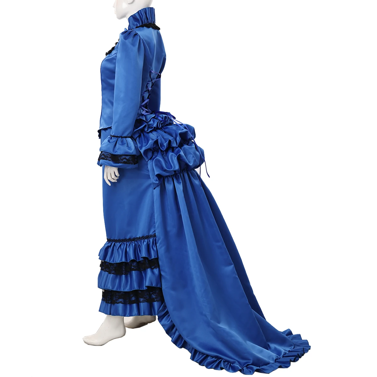

Victorian Ball Gown Dress Outfit Women Medieval Rococo Gothic Retro Antoinette Queen Princess Renaissance Costume