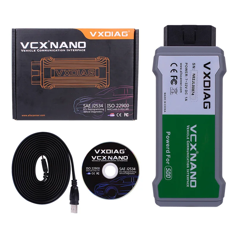 VXDIAG VCX NANO v141 Land Rover Jaguar Multilingual Land Rover Jaguar diagnostic tool