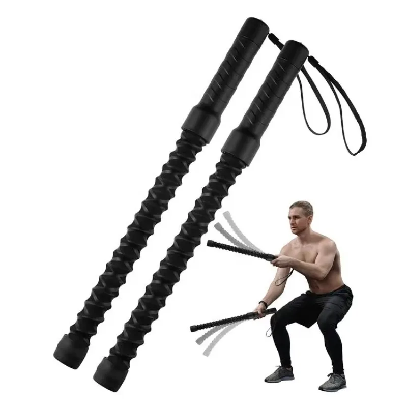 Bellewins 1Pcs Weighted Ropeless Battle Rope Heave Duty Home Gym Workout Cordless Battle Rope for Advanced Fitness Training