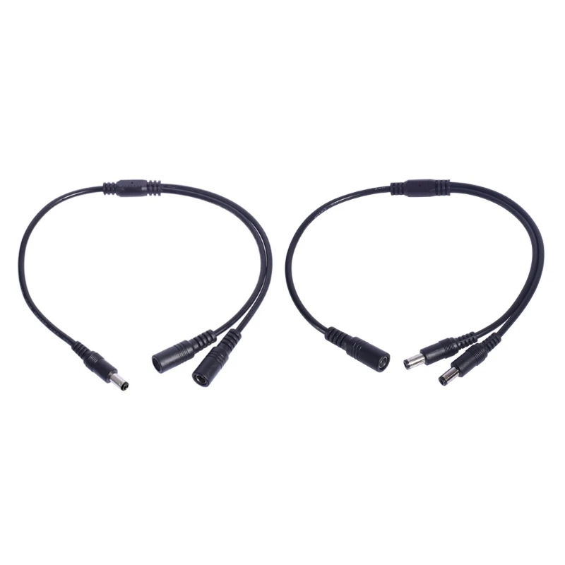 

Power Splitter Cable 5.5x2.1mm, Efficient 2 Device Connection for Accessories