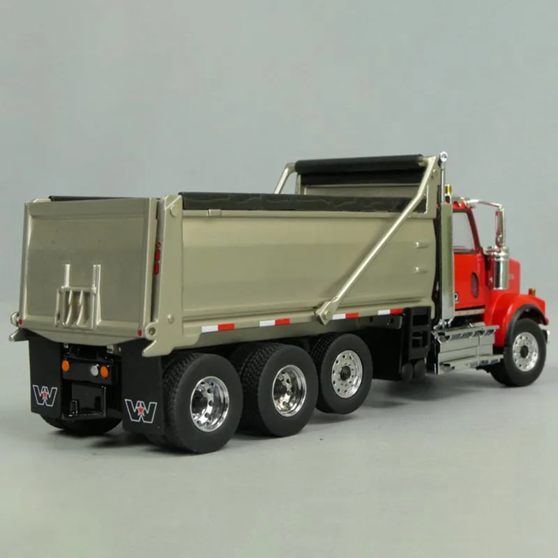 Diecast 1:50 Scale Western Star 4900 Unloading Truck Transport Model 71067 Collection Souvenir Display