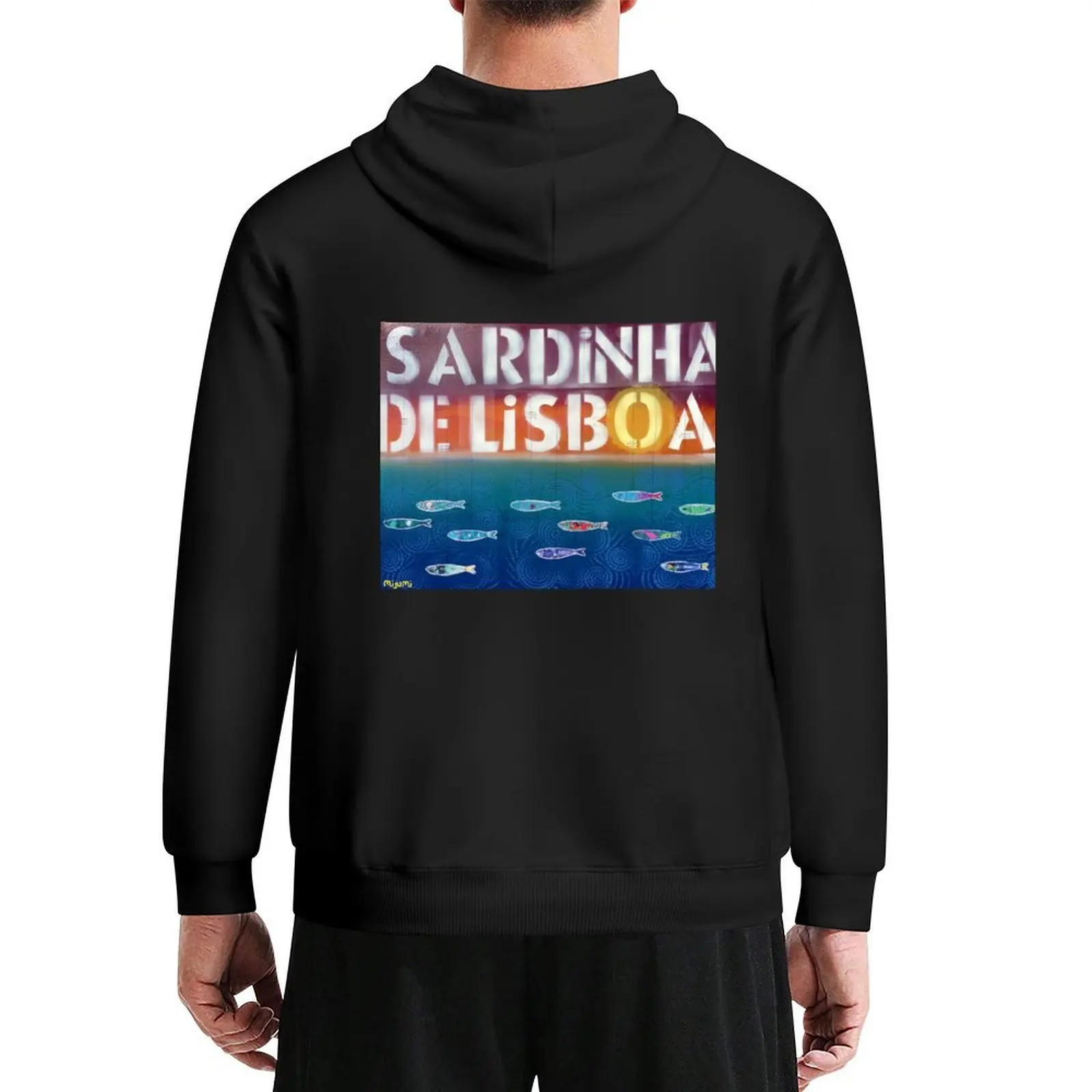 

Sardinha de Lisboa Hoodie men's autumn clothes fashion men men wear anime clothes oversized hoodie