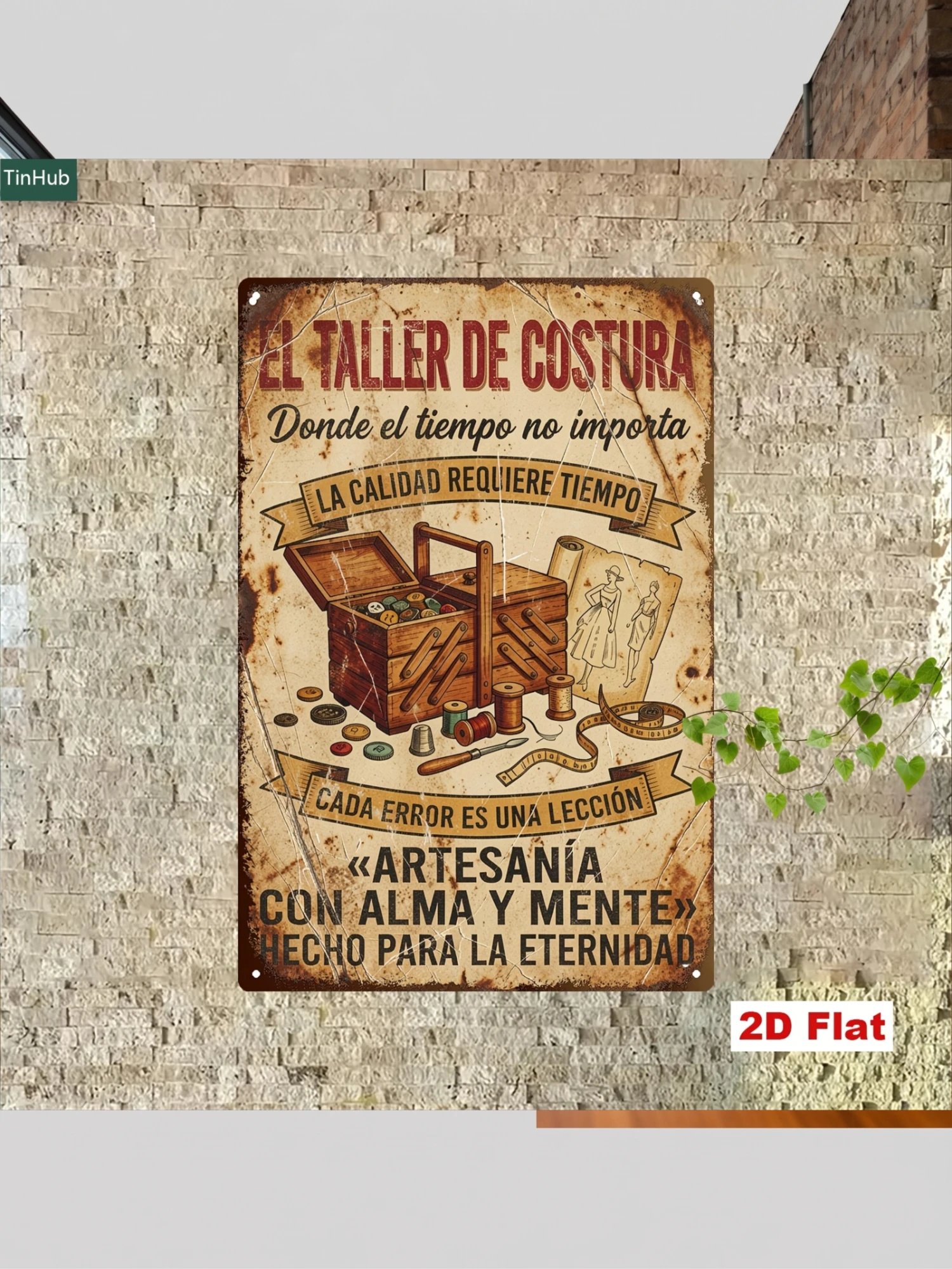 Vintage Fashion Store - 2D Flat 1pc Vintage Sewing Studio