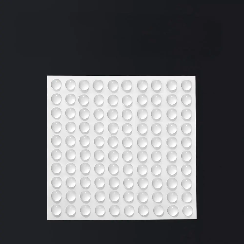 100Pcs Self Adhesive Door Stopper Rubber Damper Buffer Cabinet Bumpers Silicone Furniture Pads Cushion Protective Pads