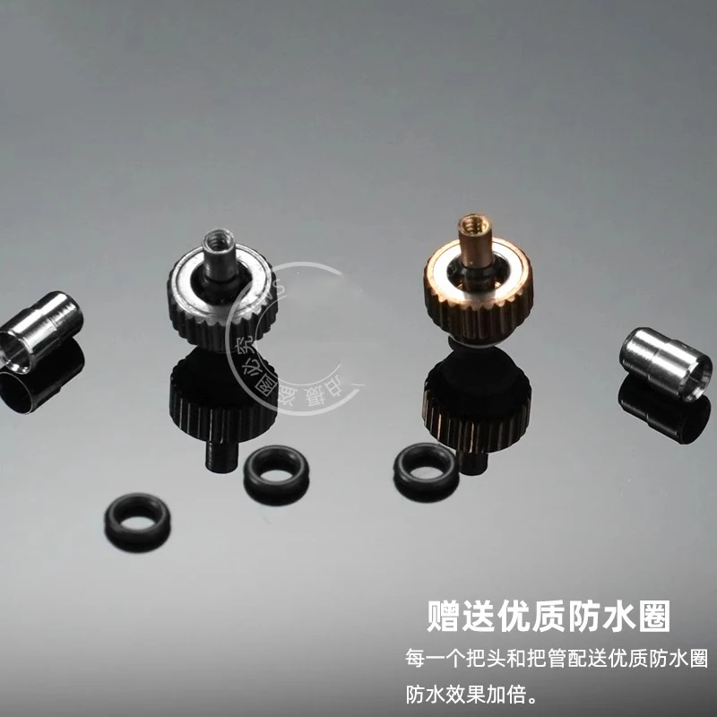 Золотые часы, корона для часов Armani Starry Sky, регулировка времени, из нержавеющей стали, головка для часов, аксессуары/08/091925/126