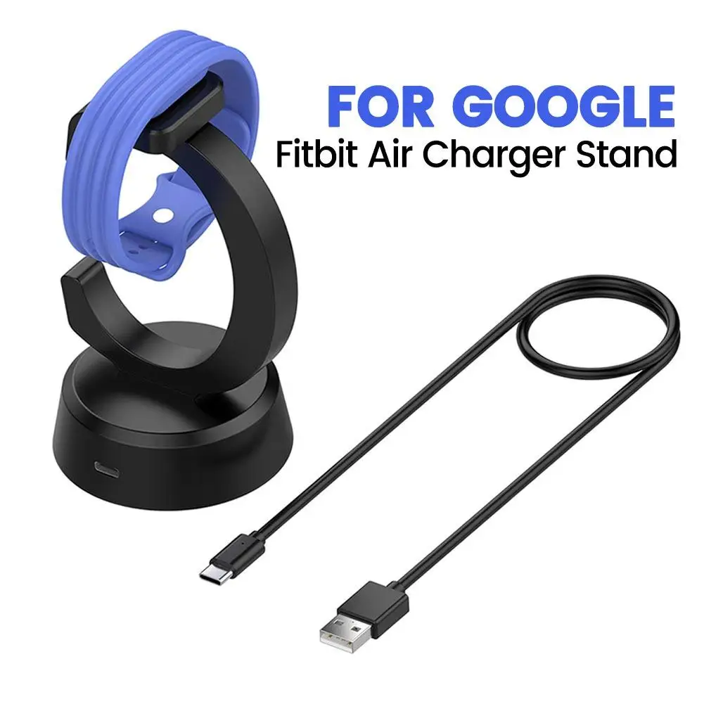 For Google Fitbit Air Charger Dock Replacement Hoder C-shaped Base Stand Charging Base Magnetic Charger Cord Accessories