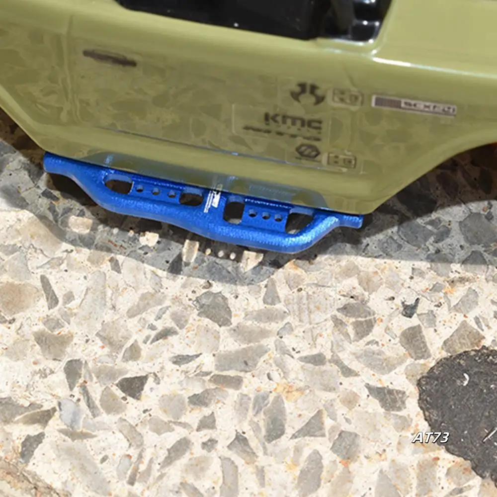 Für Axial SCX24 90081 1/24 RC Crawler Auto Upgrade Teile Metall Metall Seite Pedal Sliders Zubehör