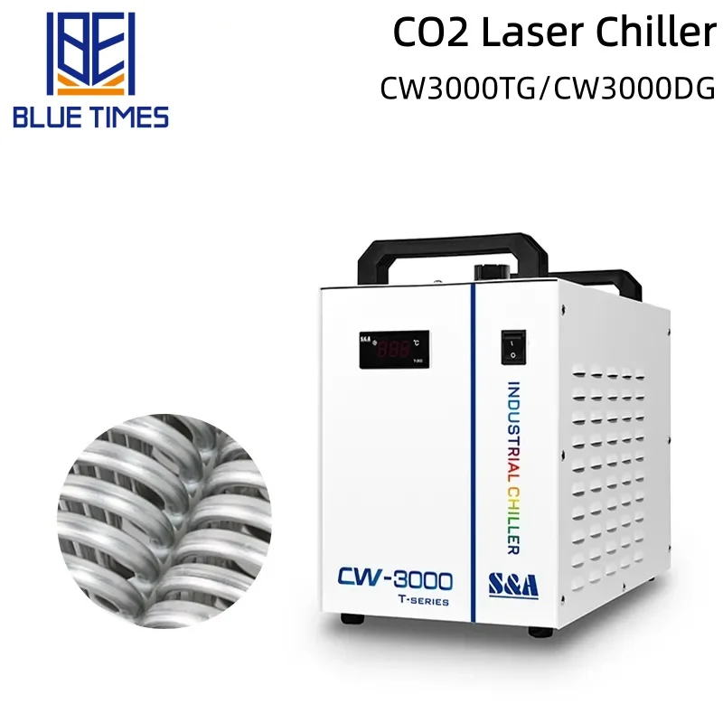 Industrial Water Chiller 9LTank CW3000  CO2 Laser Tube Cooling Water Cooler for 40W-150W Laser Engraving Cutting Machine