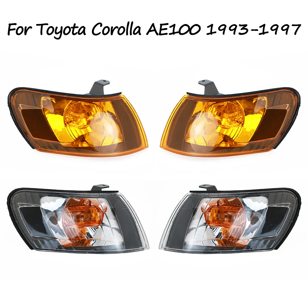 

For Toyota Corolla AE100 AE101 E100 1993 1994 1995 1996 1997 Corner Light Front Bumper Turn Signal Light 81610-12600 81620-12600