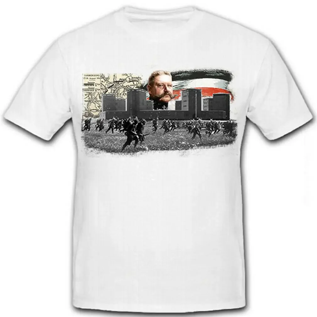 

Pine Mountain 1914-Battle East Prussia Paul Hindenburg T-Shirt. Summer Cotton O-Neck Short Sleeve Mens T Shirt New S-3XL
