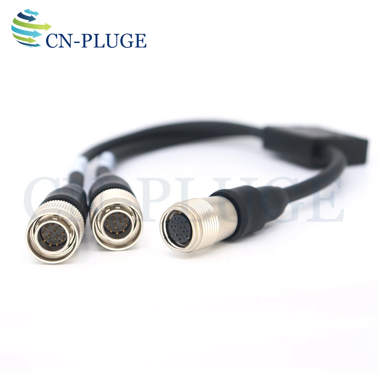 Canon Cinema CN-E 18-80 Servo Lens Hirose 20 pin female, used for Hirose 12 pin male zoom focusing line Y-shaped cable