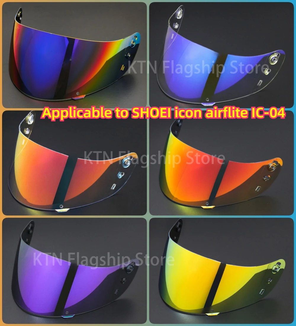 

Козырек для мотоциклетного шлема, подходит для SHOEI icon airflite IC-04, защитная линза для шлема, аксессуары для мотоциклов Casco, защитная маска для лица, солнцезащитный козырек